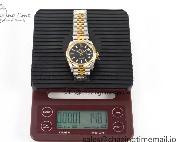 Bracelet Best Jubilee Stick Dial Weight) Steel 904L DateJust SS ARF SH3235 1:1 on (Gain Edition YG Black 41 0306